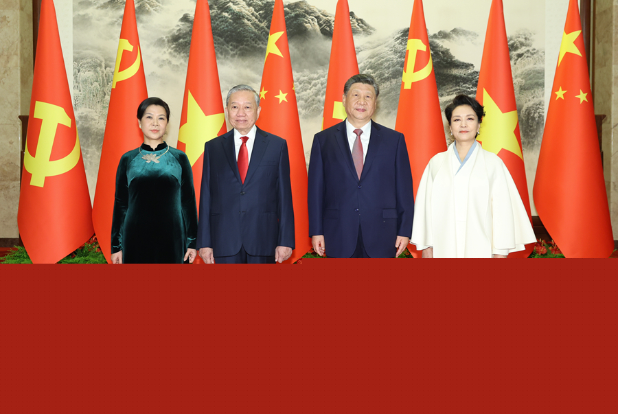 習近平同越共中央總書記、國家主席蘇林舉行會談